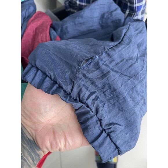 VTG Givenchy Activewear Men's Tracksuit Teal Burgundy Color Block Size XL - Picture 11 of 12